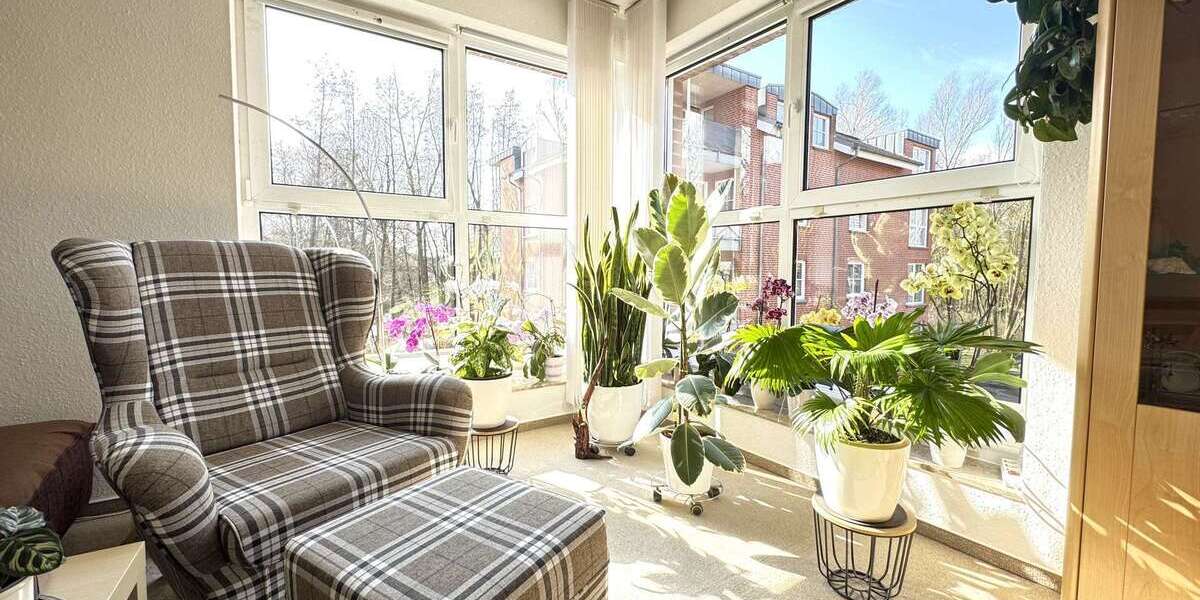 Etagenwohnung Schwerin Gartenstadt - 2 Zimmer, 56 m&sup2;, 102.000&euro; | Angebot:25756090