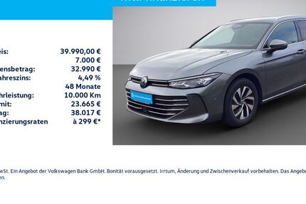 VW Passat Variant 10.800 km 39.990 &euro; Schwerin 19057