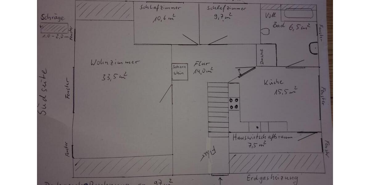 3-Raum Wohnung 3 zimmer