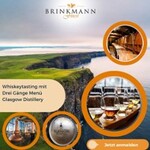 Whiskytasting mit Drei Gänge Menü