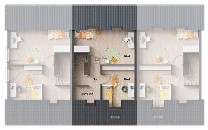 Reihenmittelhaus Lützow - 5 Zimmer, 1.680&euro; | Angebot:26471122