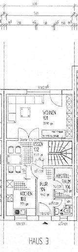 Reihenmittelhaus Dobin am See Neu Schlagsdorf - 3 Zimmer, 98 m&sup2;, 670&euro; | Angebot:25865042