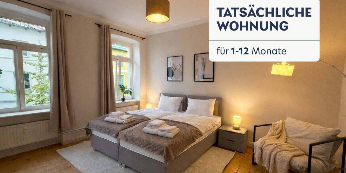 Etagenwohnung Schwerin Paulsstadt - 2 Zimmer, 3.808&euro; | Angebot:26425123