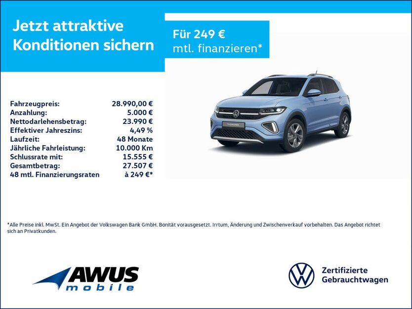 VW T-Cross 5.700 km 28.990 € Schwerin 19057