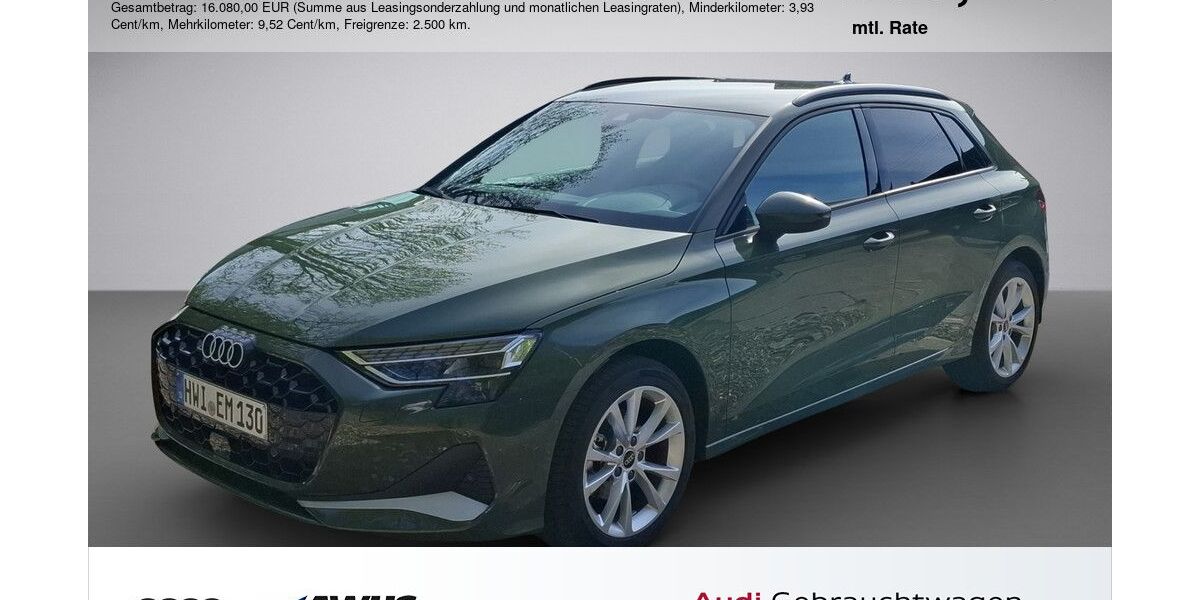 Audi A3 5.877 km 33.890 &euro; Wismar 23970