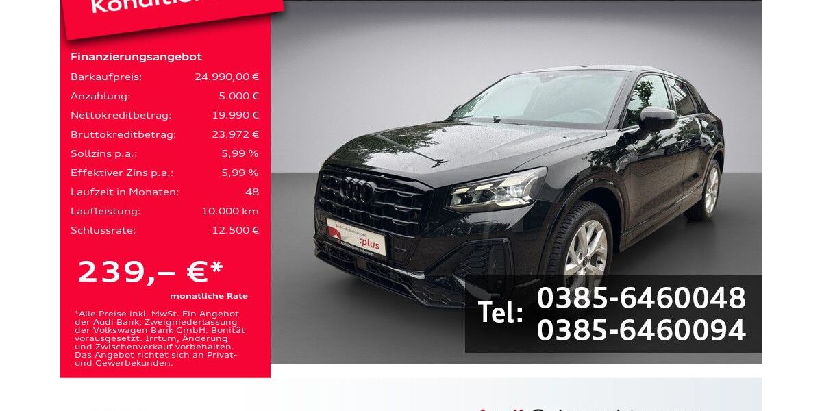 Audi Q2 47.400 km 24.990 &euro; Schwerin 19061