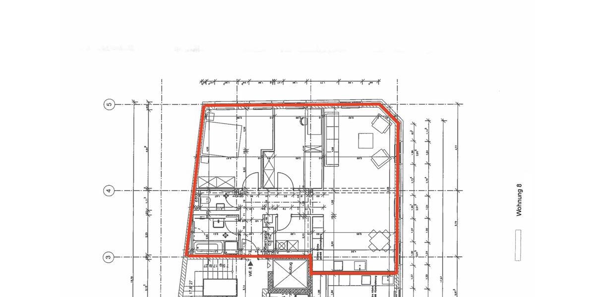 Etagenwohnung Schwerin Altstadt - 3 Zimmer, 90 m&sup2;, 1.230&euro; | Angebot:26194820
