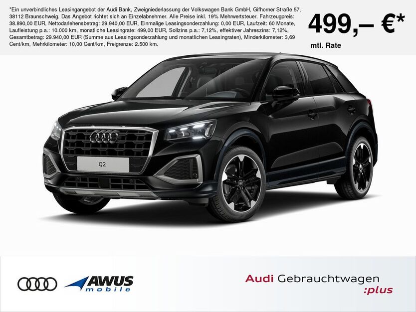 Audi Q2 4.320 km 37.890 € Wismar 23970