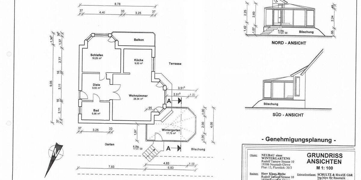 Einfamilienhaus Neustadt-Glewe Glewe - 4 Zimmer, 120 m&sup2;, 398.000&euro; | Angebot:26057608