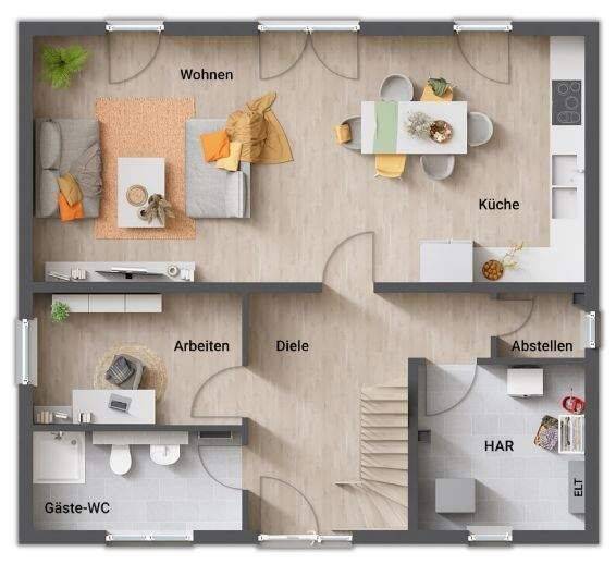 Einfamilienhaus Kuhlen-Wendorf Nutteln - 6 Zimmer, 140 m&sup2;, 323.050&euro; | Angebot:26824762