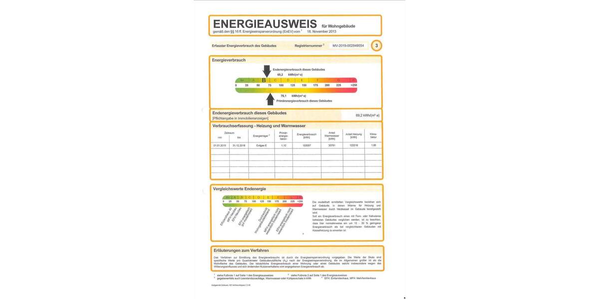Etagenwohnung Schwerin Paulsstadt - 2 Zimmer, 62 m&sup2;, 139.000&euro; | Angebot:25780341