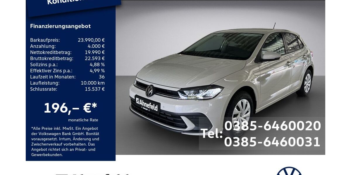 VW Polo 7.000 km 23.990 &euro; Schwerin 19061