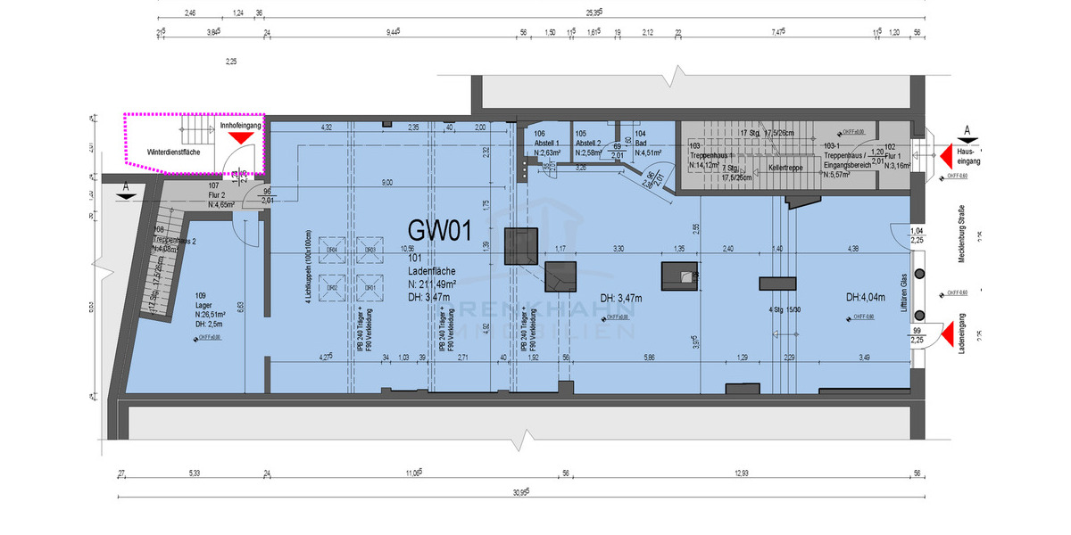 Gewerbeobjekt Schwerin Altstadt - 1.450.000&euro; | Angebot:25730123