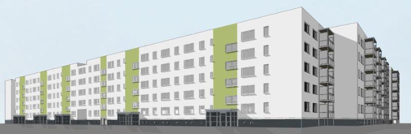 Etagenwohnung Schwerin Gartenstadt - 3 Zimmer, 59 m&sup2;, 561&euro; | Angebot:26645275