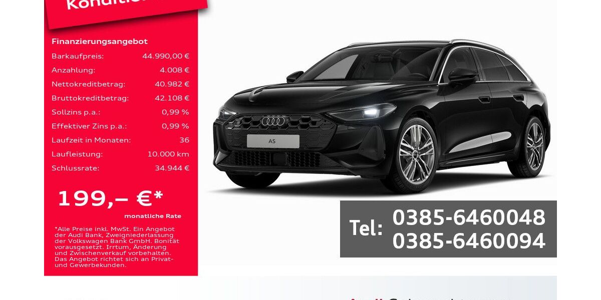 Audi A5 16.900 km 44.990 &euro; Schwerin 19061
