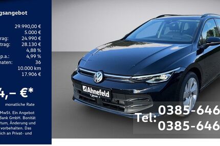 VW Golf 9.500 km 29.990 &euro; Schwerin 19061