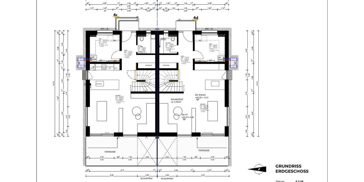 Doppelhaushälfte Leezen - 5 Zimmer, 125 m&sup2;, 337.500&euro; | Angebot:26906829