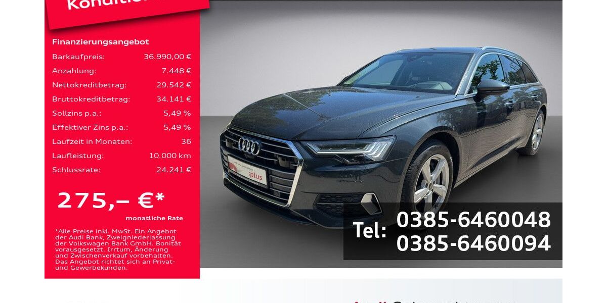 Audi A6 46.400 km 36.990 &euro; Schwerin 19061
