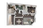 Super sonnige 2 Zi Innenstadtwohnung mit Wannenbad und EBK 2 zimmer