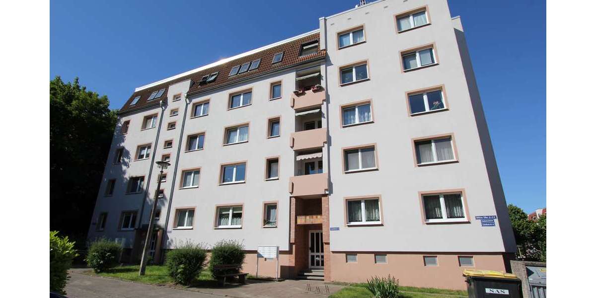 Etagenwohnung Schwerin Feldstadt - 3 Zimmer, 57 m&sup2;, 398&euro; | Angebot:27323384