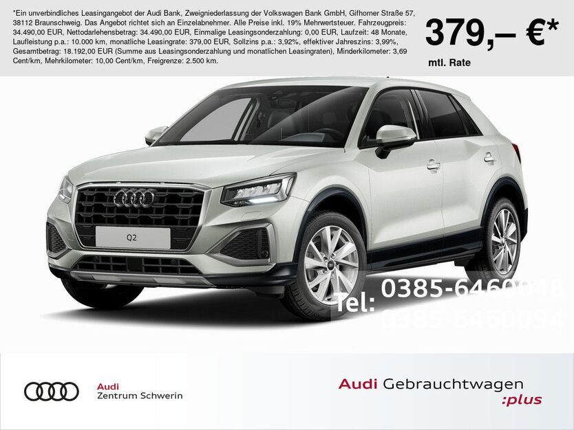 Audi Q2 4.300 km 34.490 € Schwerin 19061