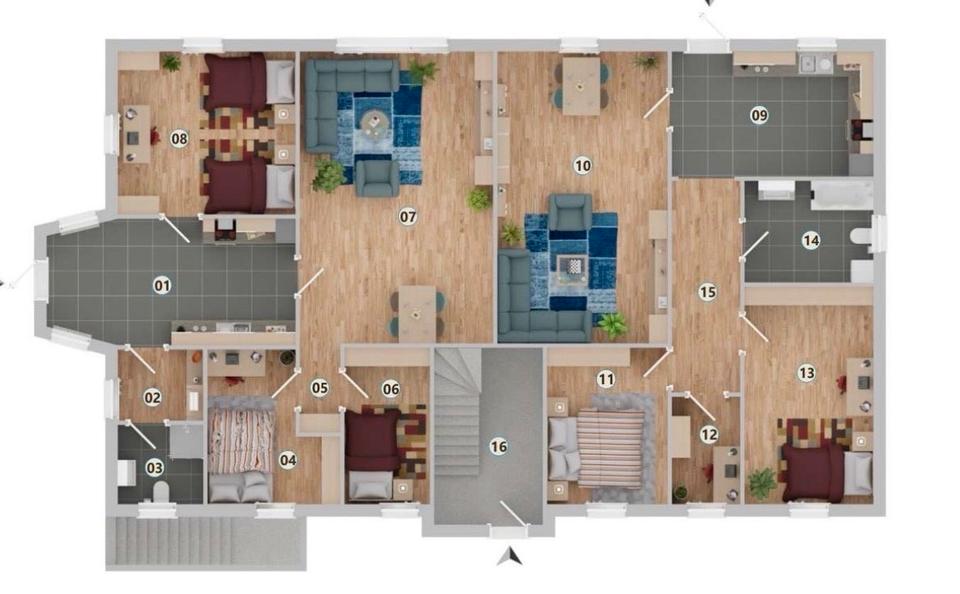 Mehrfamilienhaus, Wohnhaus Rehna - 17 Zimmer, 415 m&sup2;, 495.000&euro; | Angebot:26120492