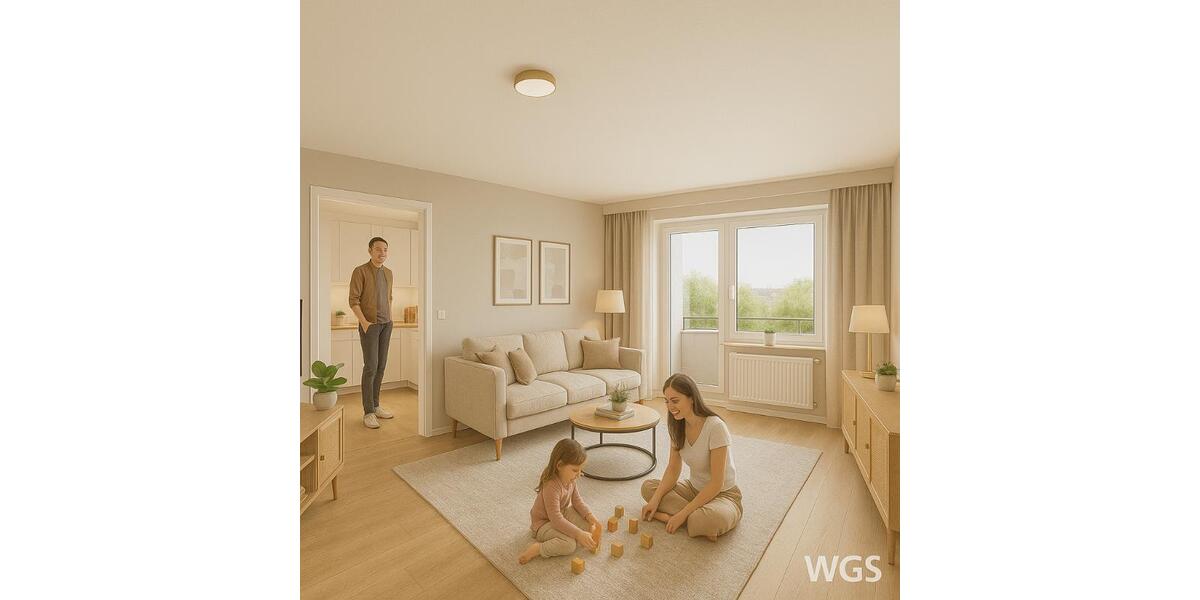 Moderne 3-RW mit Balkon 3 zimmer