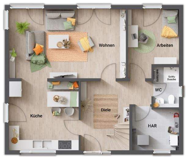 Mehrfamilienhaus, Wohnhaus Brüsewitz Gottmannsförde - 6 Zimmer, 149 m&sup2;, 407.970&euro; | Angebot:26499498