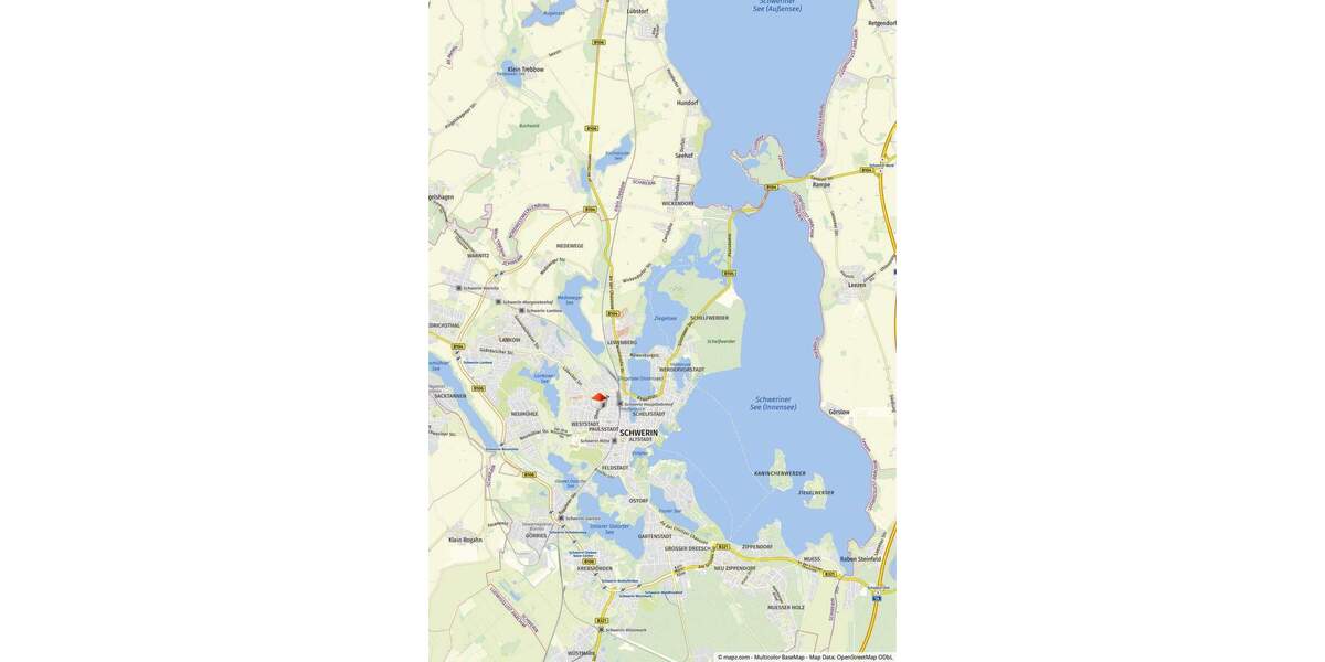 Etagenwohnung Schwerin Paulsstadt - 2 Zimmer, 90 m&sup2;, 630&euro; | Angebot:25780346