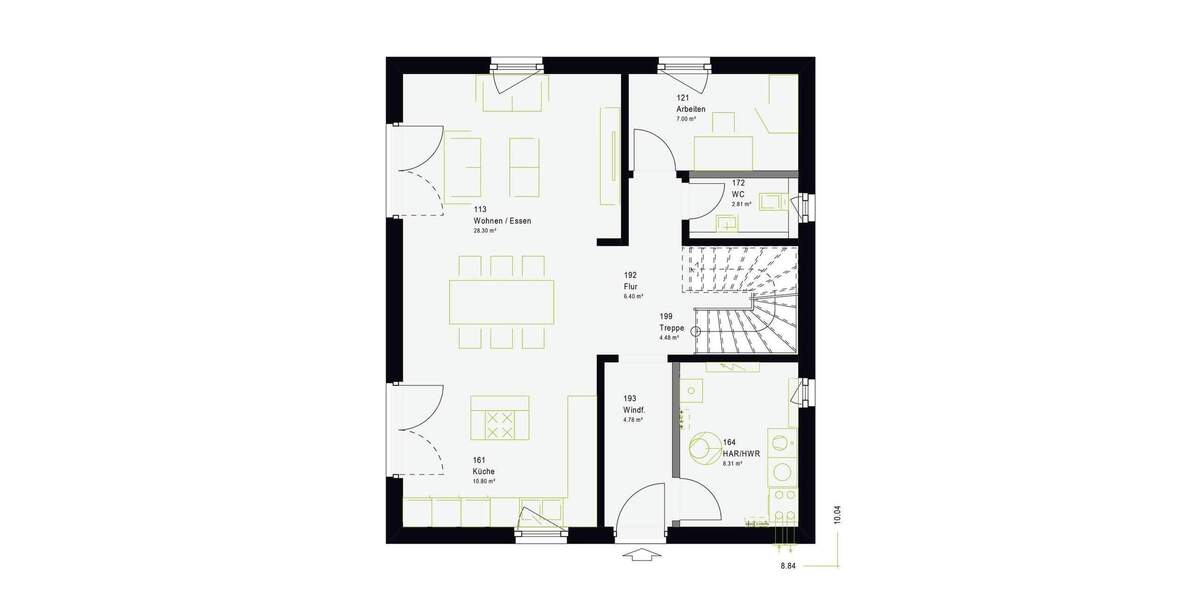 Einfamilienhaus Hohen Viecheln - 5 Zimmer, 144 m&sup2;, 370.000&euro; | Angebot:25666400