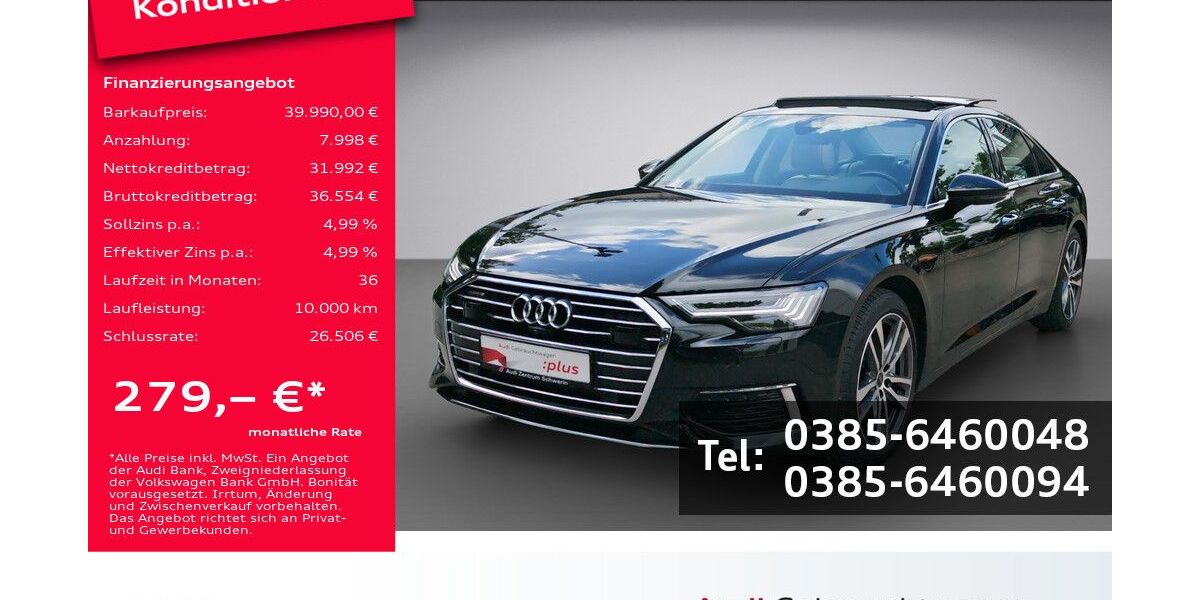 Audi A6 49.300 km 39.990 &euro; Schwerin 19061