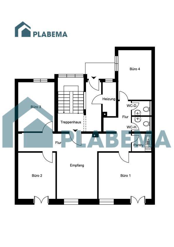 Büro- und Praxisfläche am Wittenburger Berg zimmer
