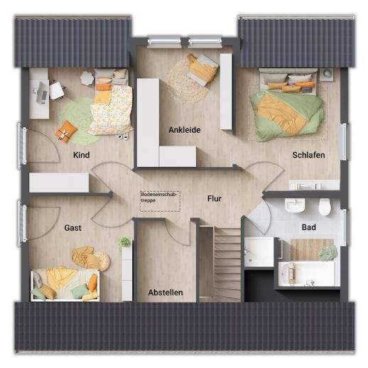 Einfamilienhaus Kuhlen-Wendorf Nutteln - 6 Zimmer, 140 m&sup2;, 323.050&euro; | Angebot:26824762