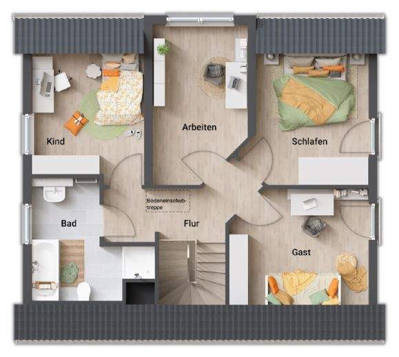 Einfamilienhaus Neustadt-Glewe Hohewisch - 4 Zimmer, 128 m&sup2;, 248.850&euro; | Angebot:26376620