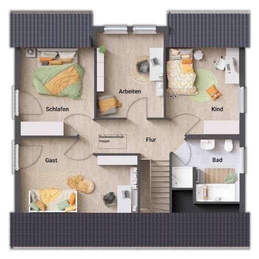 Einfamilienhaus Kuhlen-Wendorf Nutteln - 6 Zimmer, 140 m&sup2;, 323.050&euro; | Angebot:26824762