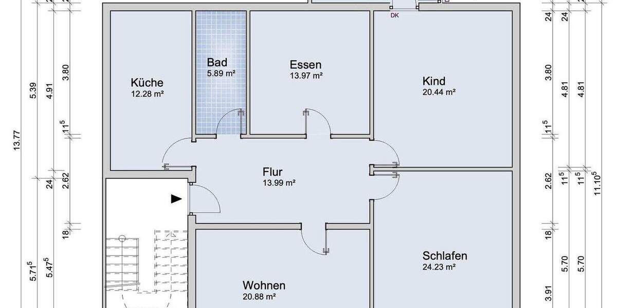 Etagenwohnung Schwerin Weststadt - 4 Zimmer, 121 m&sup2;, 235.000&euro; | Angebot:25899870