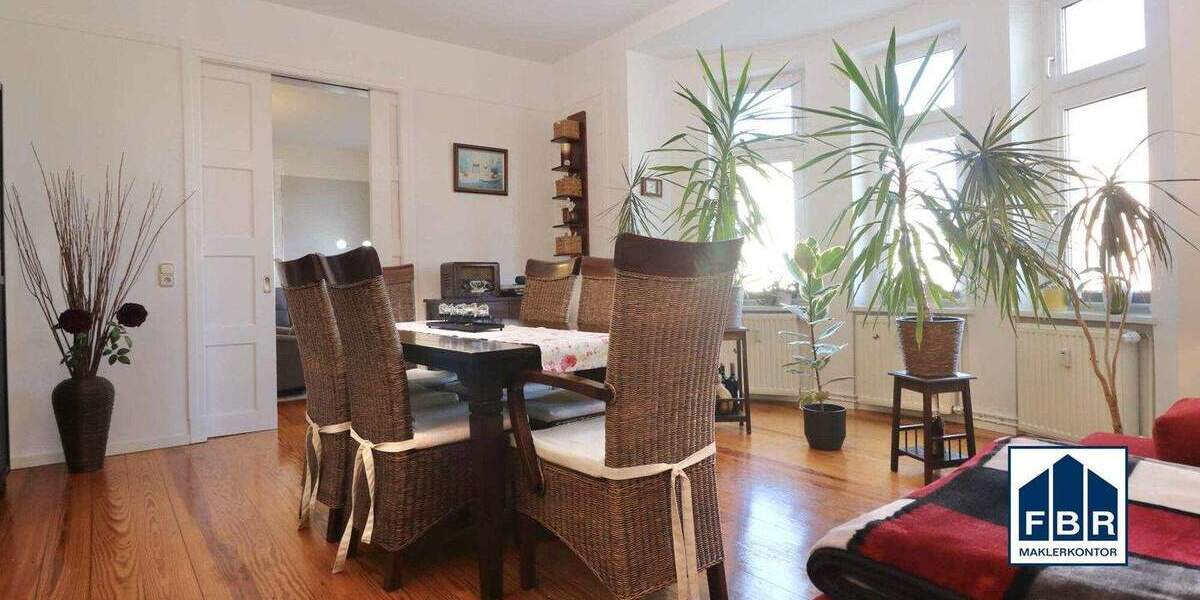 Etagenwohnung Schwerin Weststadt - 4 Zimmer, 121 m&sup2;, 235.000&euro; | Angebot:25899870