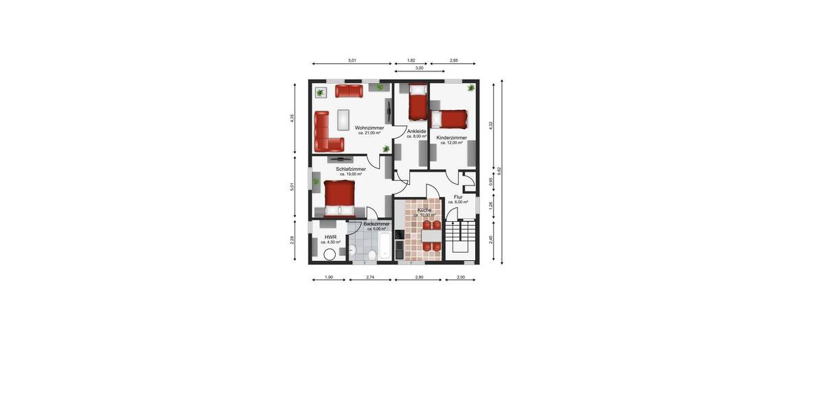 Einfamilienhaus Warin - 7 Zimmer, 200 m&sup2;, 199.750&euro; | Angebot:25660949