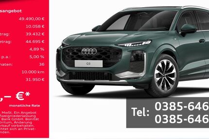 Audi Q3 9.500 km 48.490 &euro; Schwerin 19061