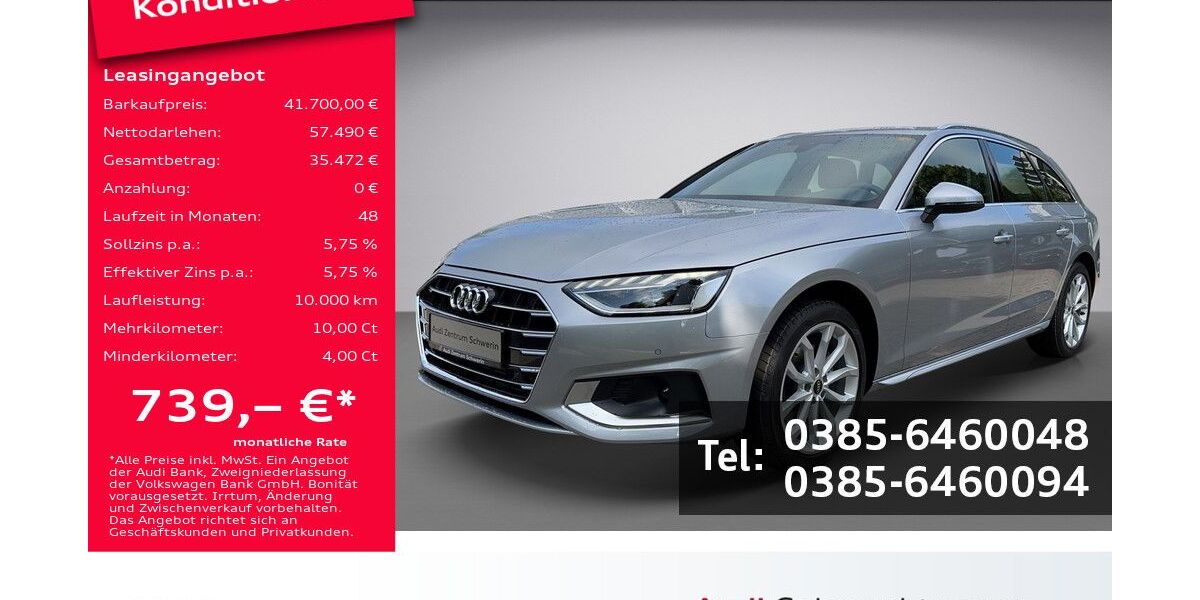 Audi A4 29.000 km 31.990 &euro; Schwerin 19061
