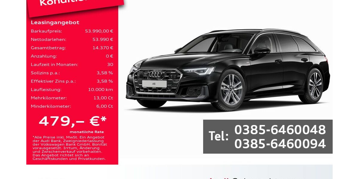 Audi A6 18.900 km 51.990 &euro; Schwerin 19061