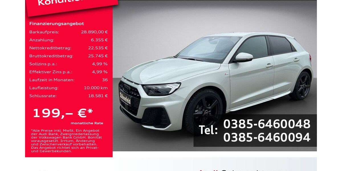 Audi A1 4.000 km 28.890 &euro; Schwerin 19061
