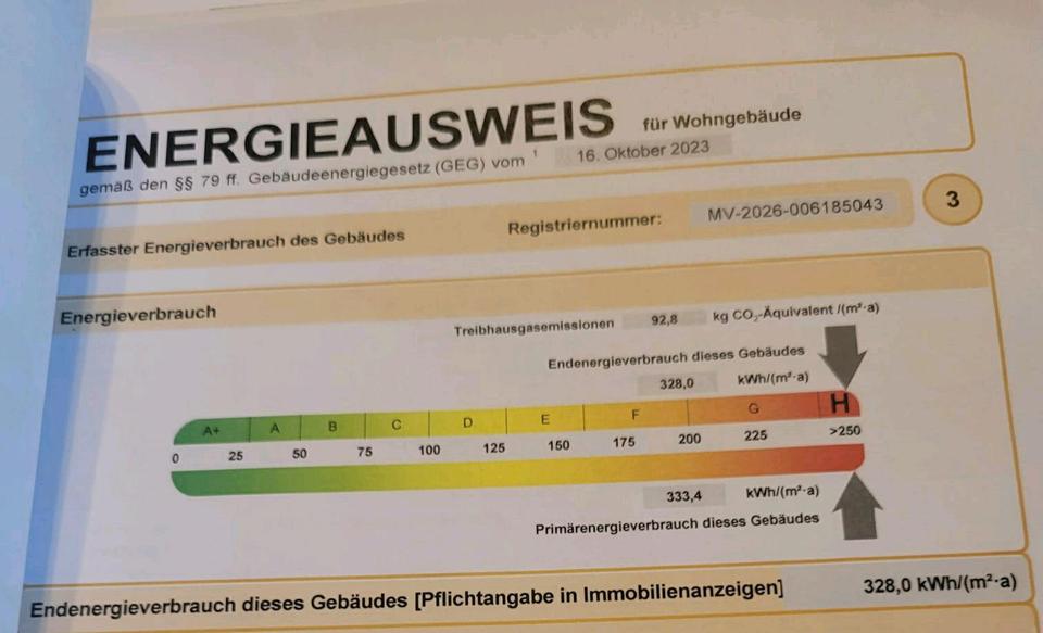 Doppelhaushälfte Domsühl - 4 Zimmer, 86 m&sup2;, 95.000&euro; | Angebot:25884894