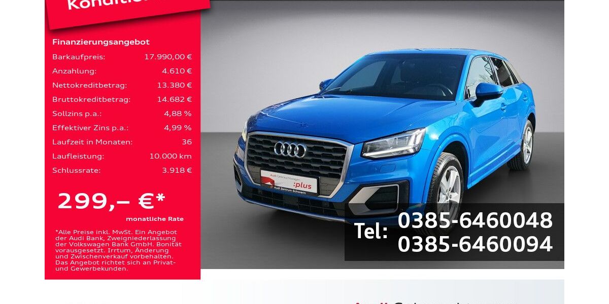 Audi Q2 78.300 km 17.990 &euro; Schwerin 19061