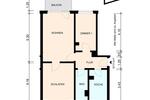 Erdgeschoßwohnung Warin - 2.5 Zimmer, 58 m&sup2;, 357&euro; | Angebot:26561525
