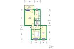 Etagenwohnung Schwerin Gartenstadt - 3 Zimmer, 59 m&sup2;, 561&euro; | Angebot:26645275