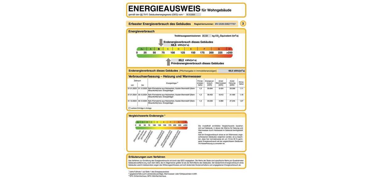 Etagenwohnung Schwerin Krebsförden - 2 Zimmer, 48 m&sup2;, 110.000&euro; | Angebot:25899871