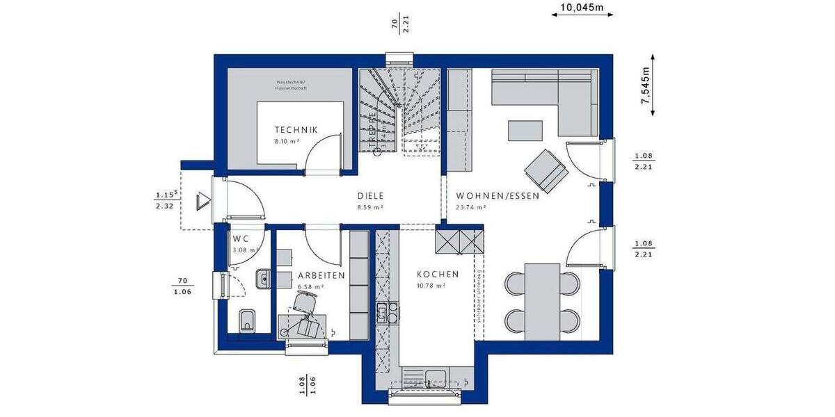 Einfamilienhaus Raben Steinfeld - 5 Zimmer, 130 m&sup2;, 497.640&euro; | Angebot:25815016