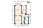 Etagenwohnung Warin - 2.5 Zimmer, 58 m&sup2;, 332&euro; | Angebot:26561529