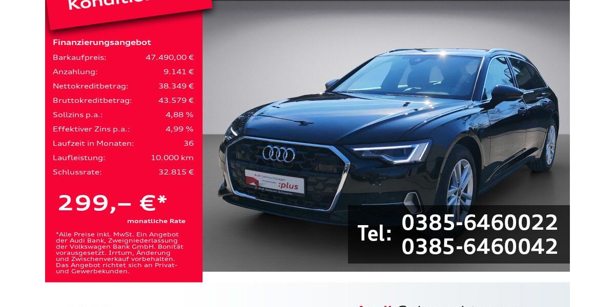 Audi A6 20.000 km 47.490 &euro; Schwerin 19061